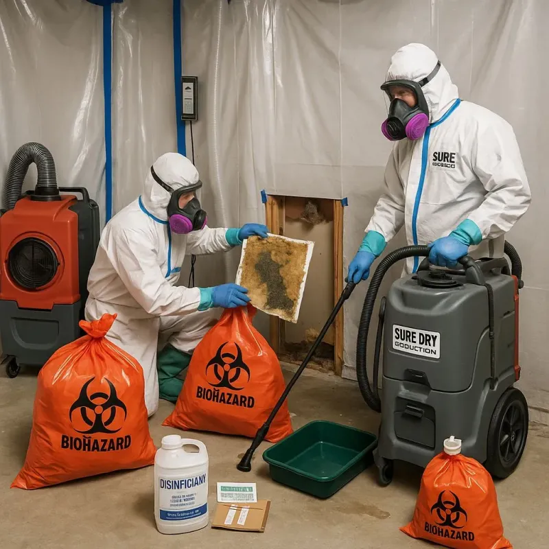 Contaminated Water Handling Protocols process in Monteagle, TN