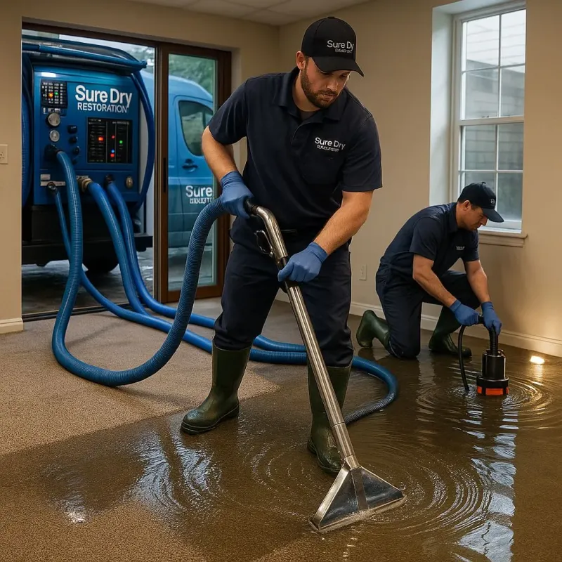 Water Extraction and Removal process in Monteagle, TN